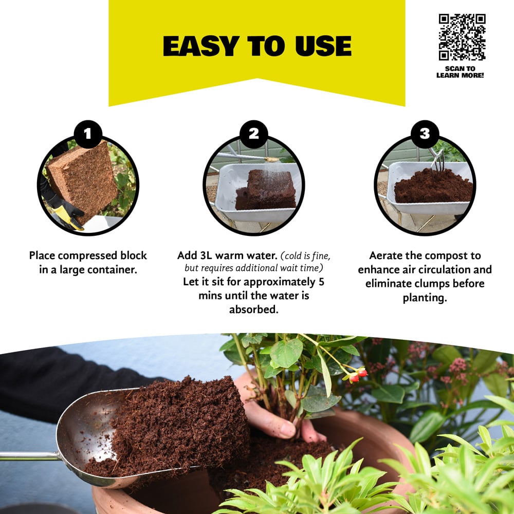 Coco & Coir Little Big Compost Citrus Compost 9L Image 5