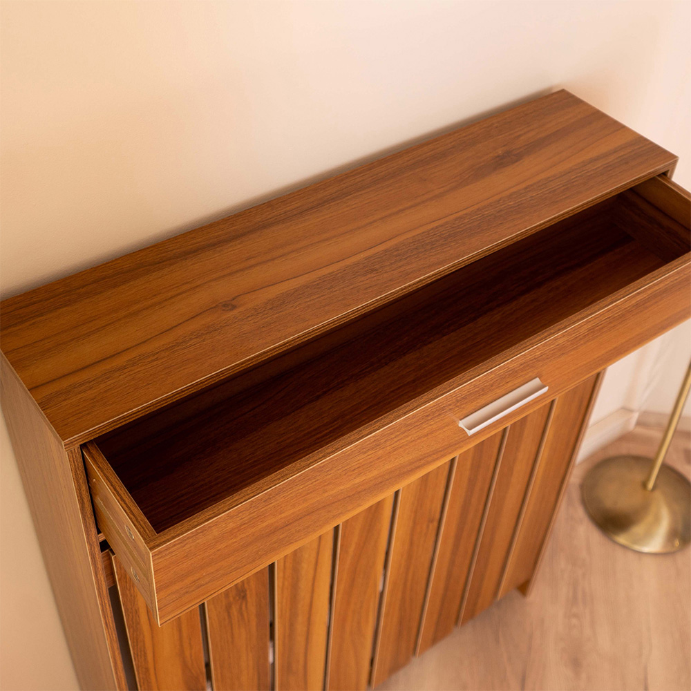 Portland Single Drawer Wooden Radiator Cover Small Image 3