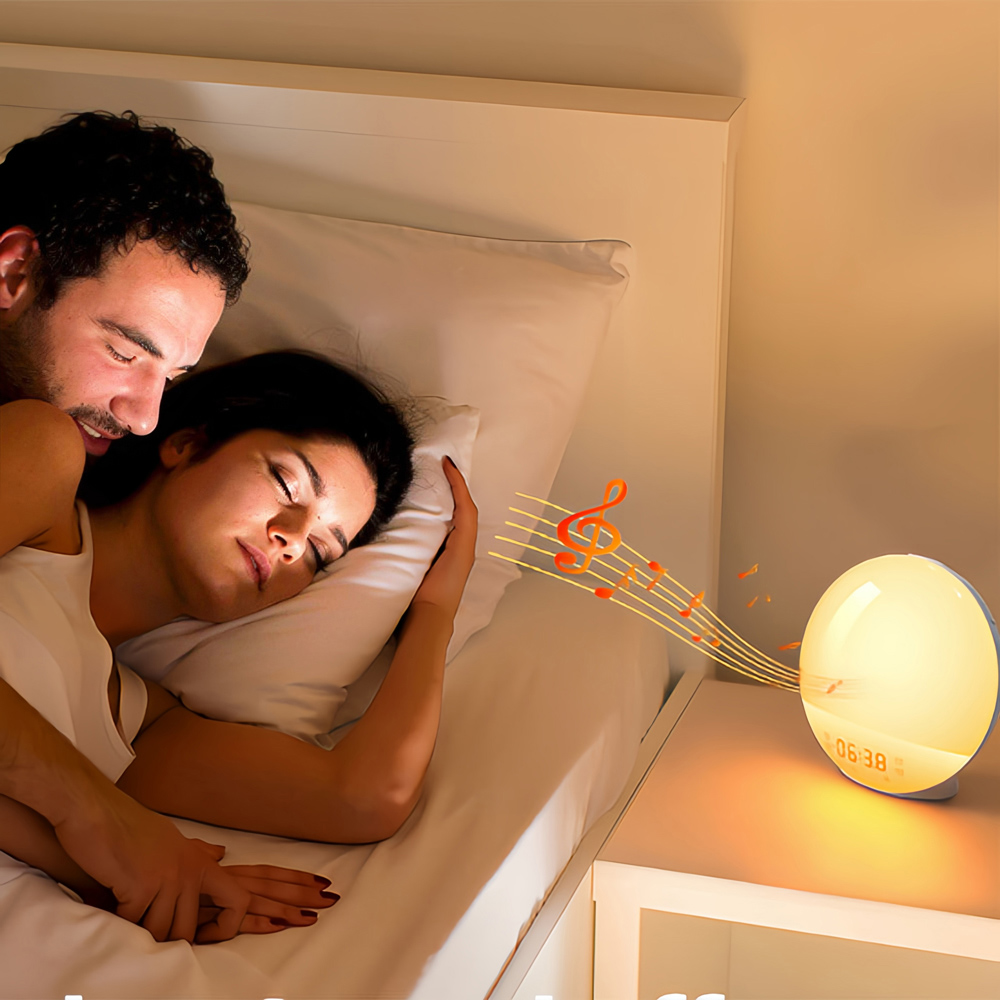 Jaoyeh Trading Colourful Electronic Alarm Clock Light Image 2