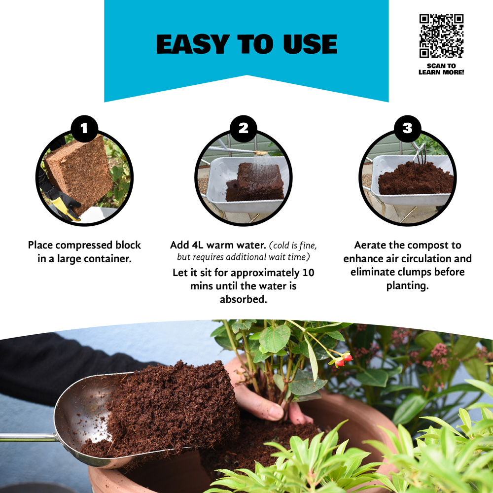Coco & Coir Little Big Compost Seed and Cutting Compost 15L Image 5