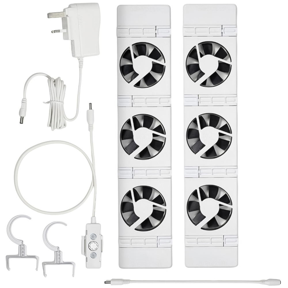 SpeedComfort Radiator Booster Duoset with Hooks and Control Sensor Image 1