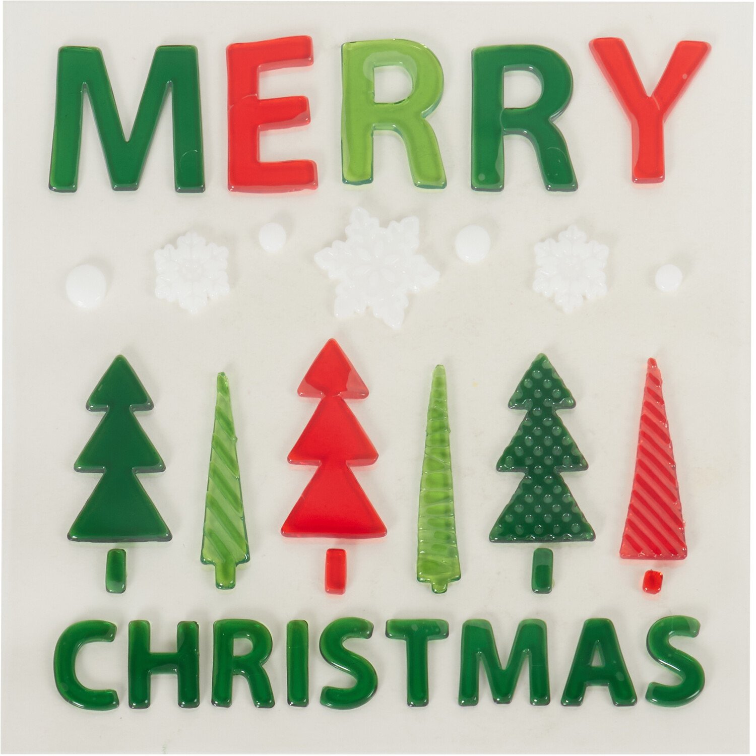 Merry Christmas Gel Stickers Image 2