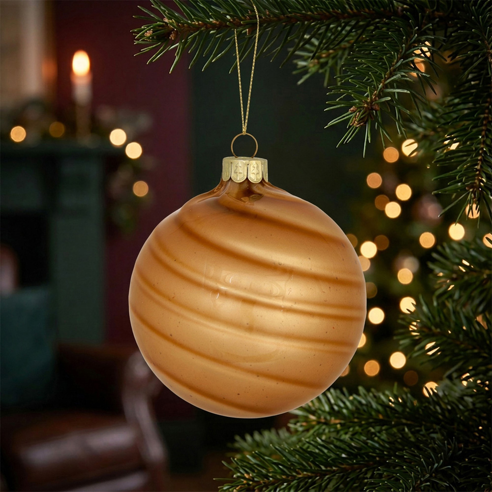 Copper Swirl Bauble Image 2
