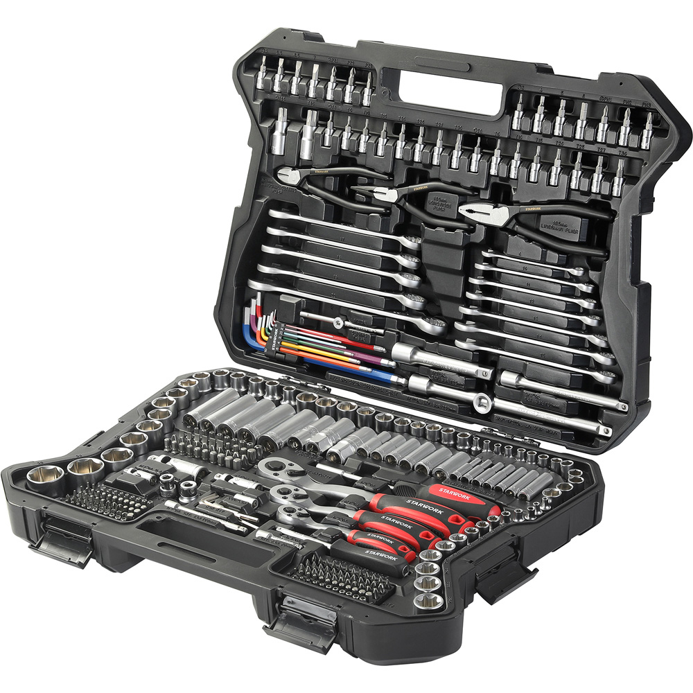 STARWORK True Mechanic 314 Piece Metric Mechanics Tool and Socket Set Image 3