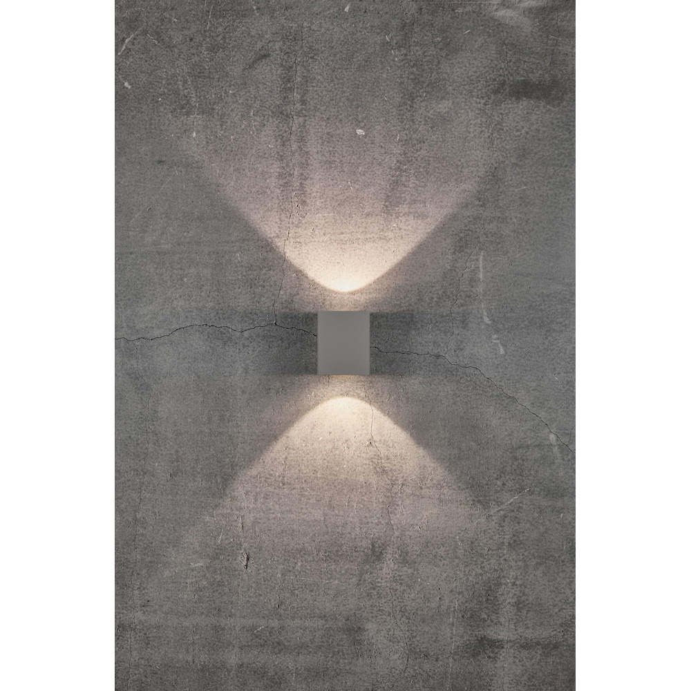 Nordlux Canto Kubi 2 Grey Wall Light Image 2