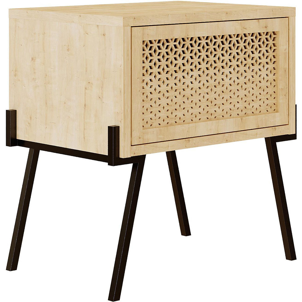 Naive Oak Bedside Table Image 2