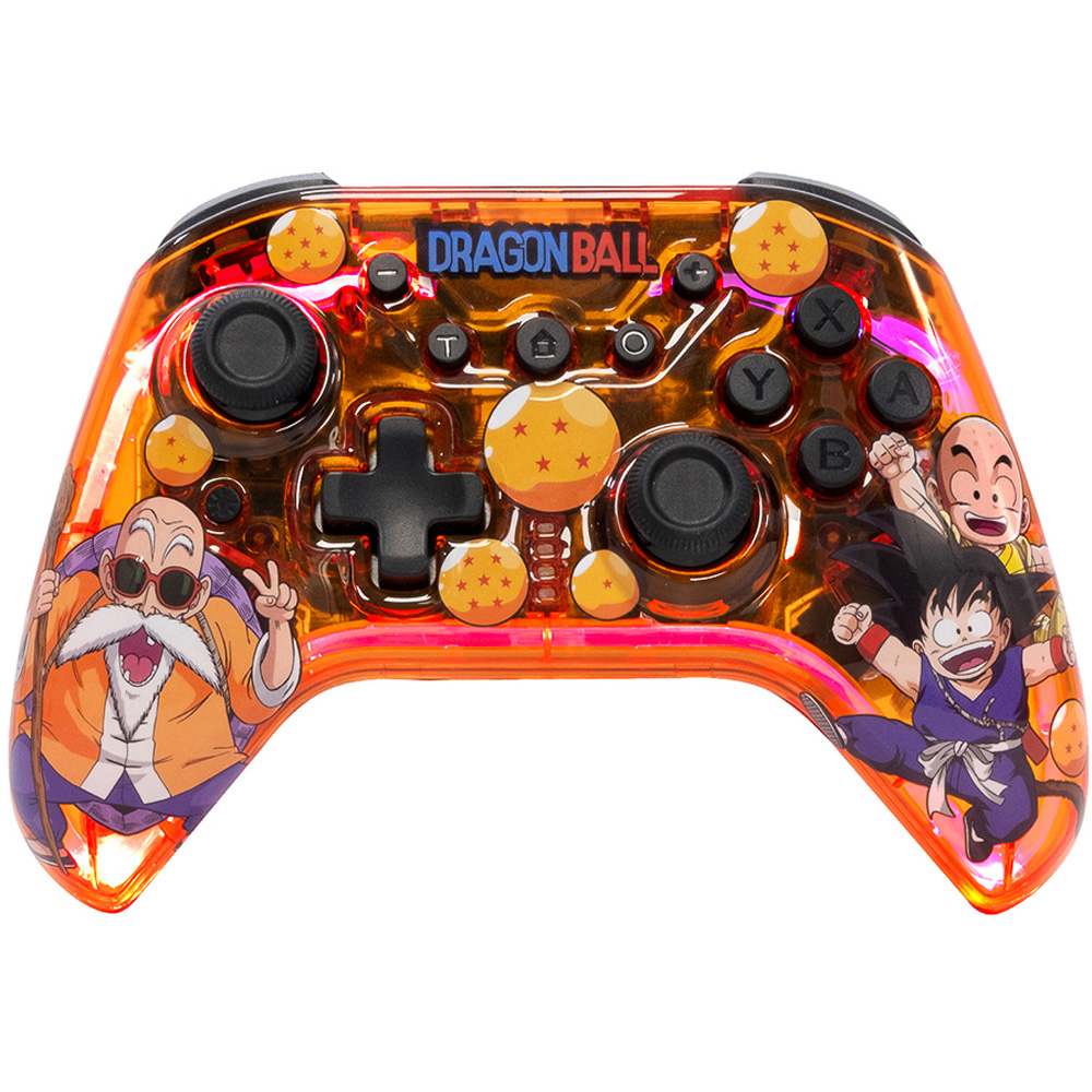 Dragonball Z Light-Up Nintendo Switch Wireless Controller Image 1