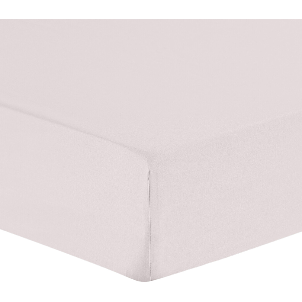 Divante 180Tc Cotton Fitted Sheet  - Blush / Superking Image