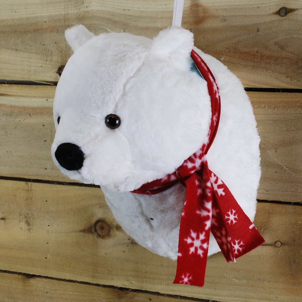 Samuel Alexander Plush Rockin Singing Polar Bear Christmas Wall Decoration Image 3
