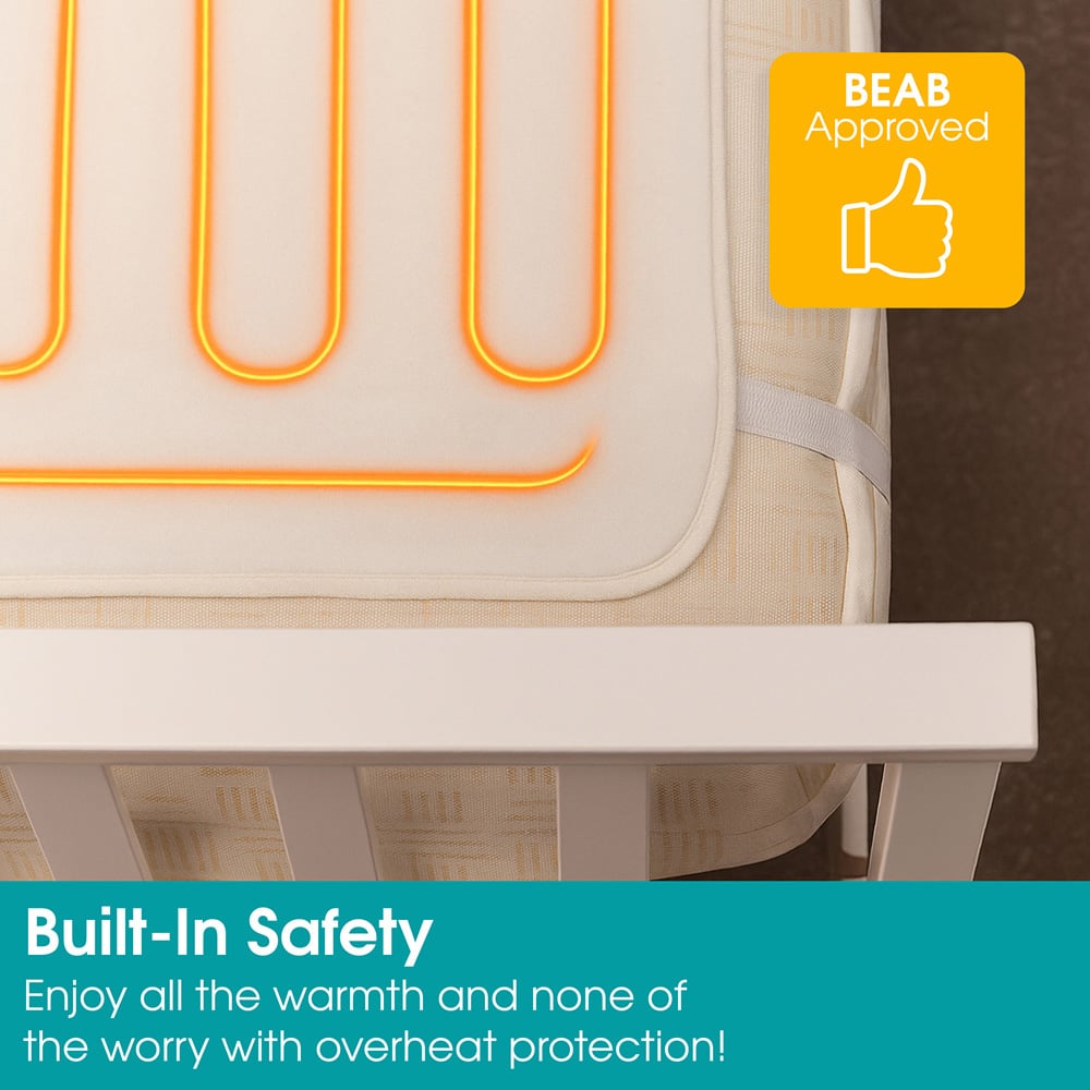 Abode AEDB2002 Double Electric Underblanket 140 x 150cm Image 6