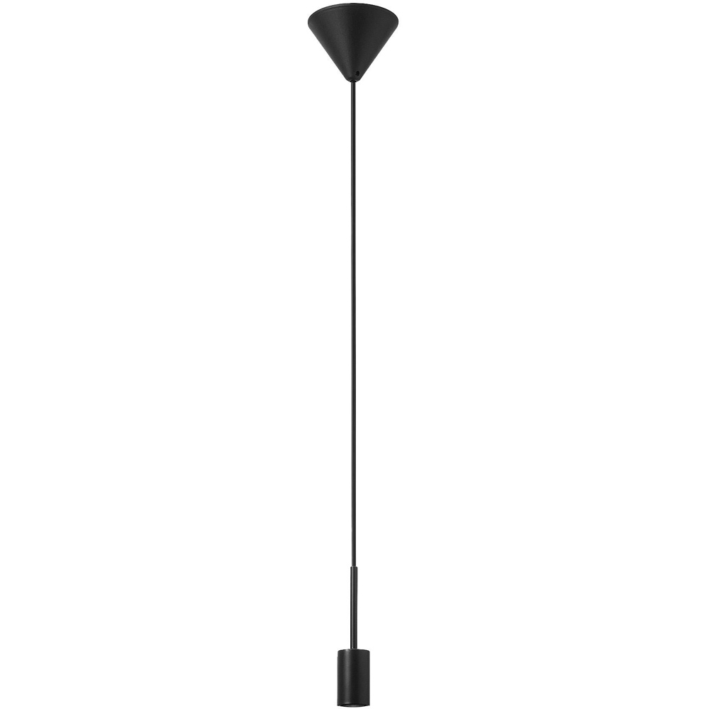 Nordlux Paco E27 Black Metal Pendant Kit Image 3