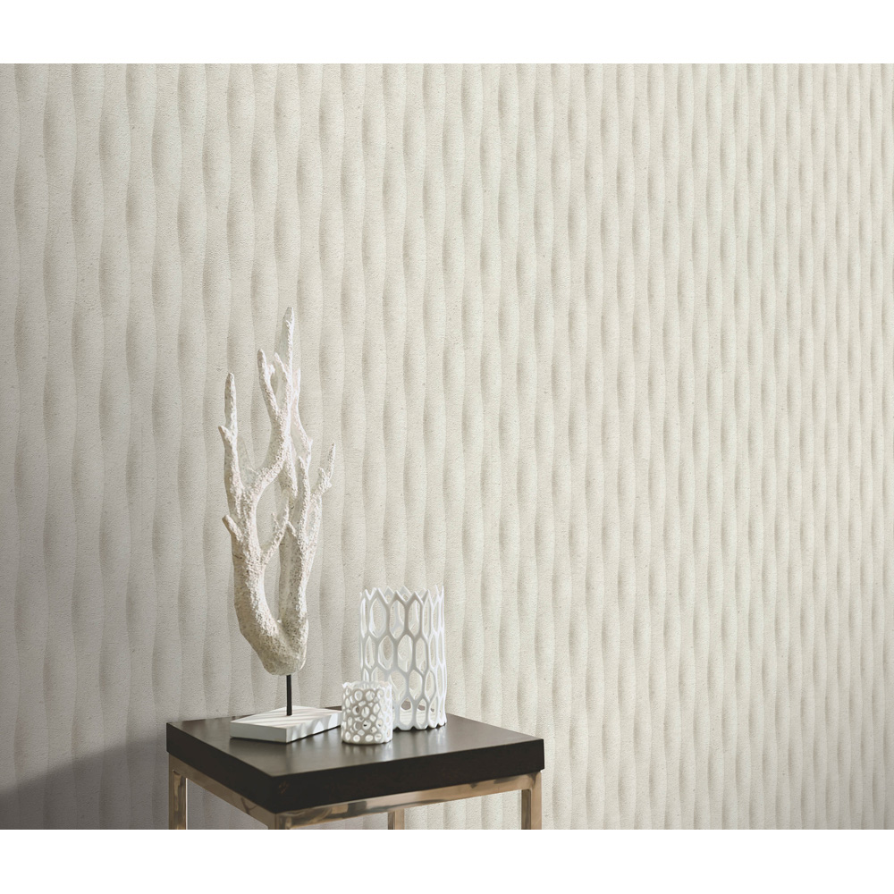 Erismann Concrete Illusion Light Taupe Vinyl Wallpaper Image 6