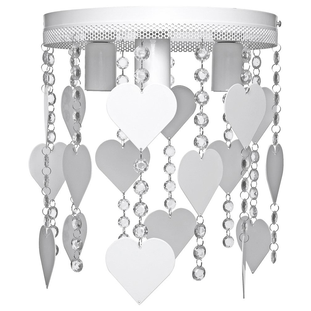 Milagro Corazon White Ceiling Lamp 230V Image 1