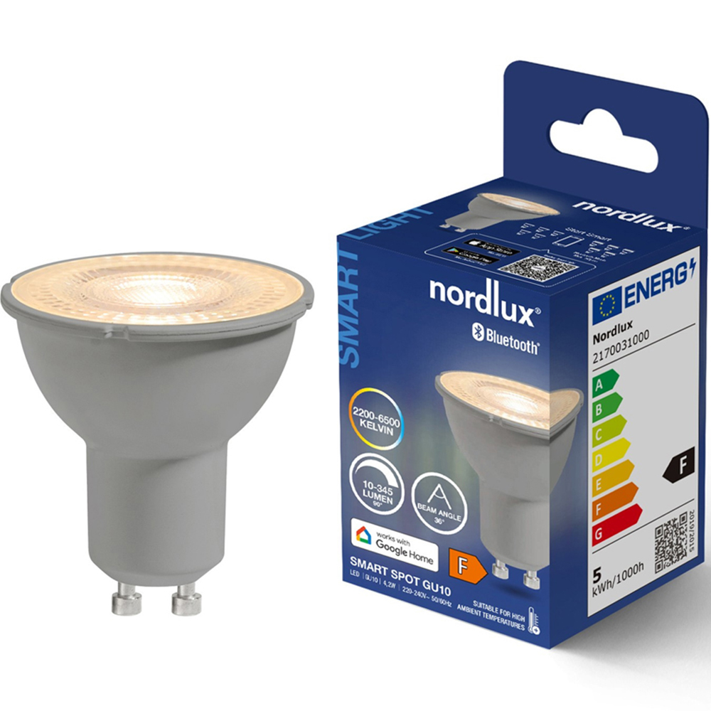 Nordlux Smart GU10 345 Lumen Clear Outdoor Light Bulb Image 3
