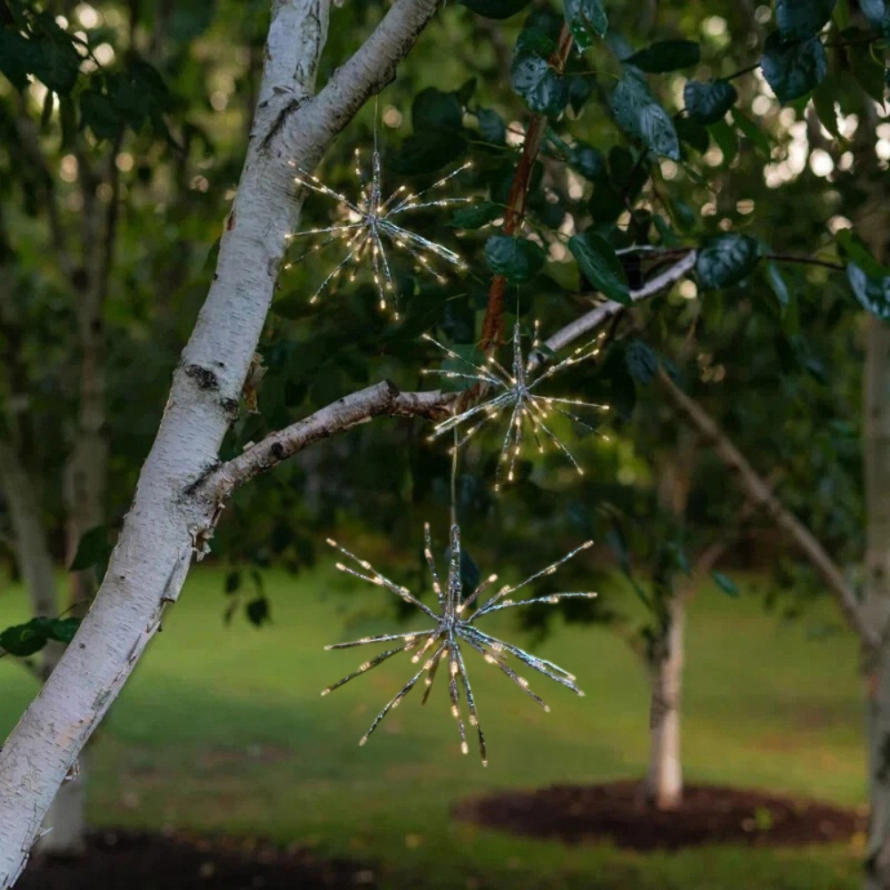 Garden Mile Starburst Solar LED Light 3 Pack Image 3