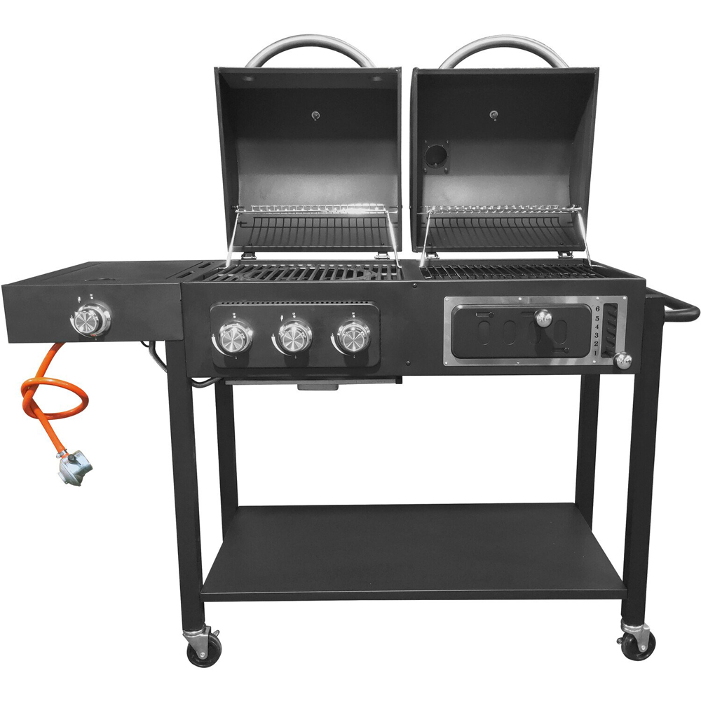 Columbus Black Dual Fuel BBQ Image 3
