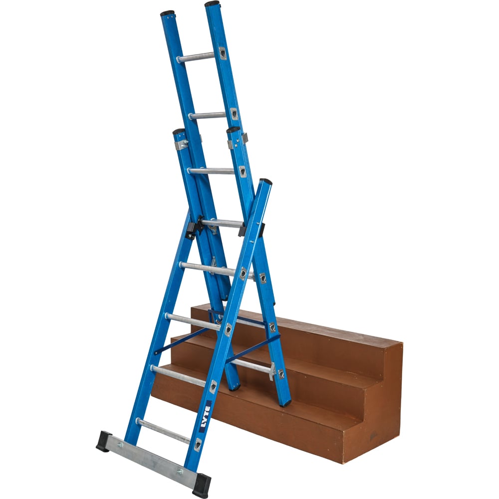 Lyte Ladders & Towers Professional 3 x 5 Rung Glassfibre Combination Ladder Image 4