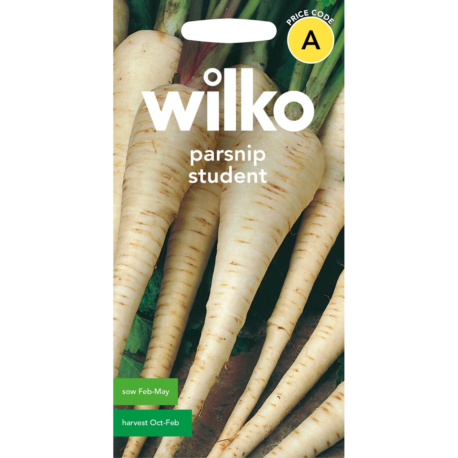 Wilko Parsnip Student Seeds Image 1