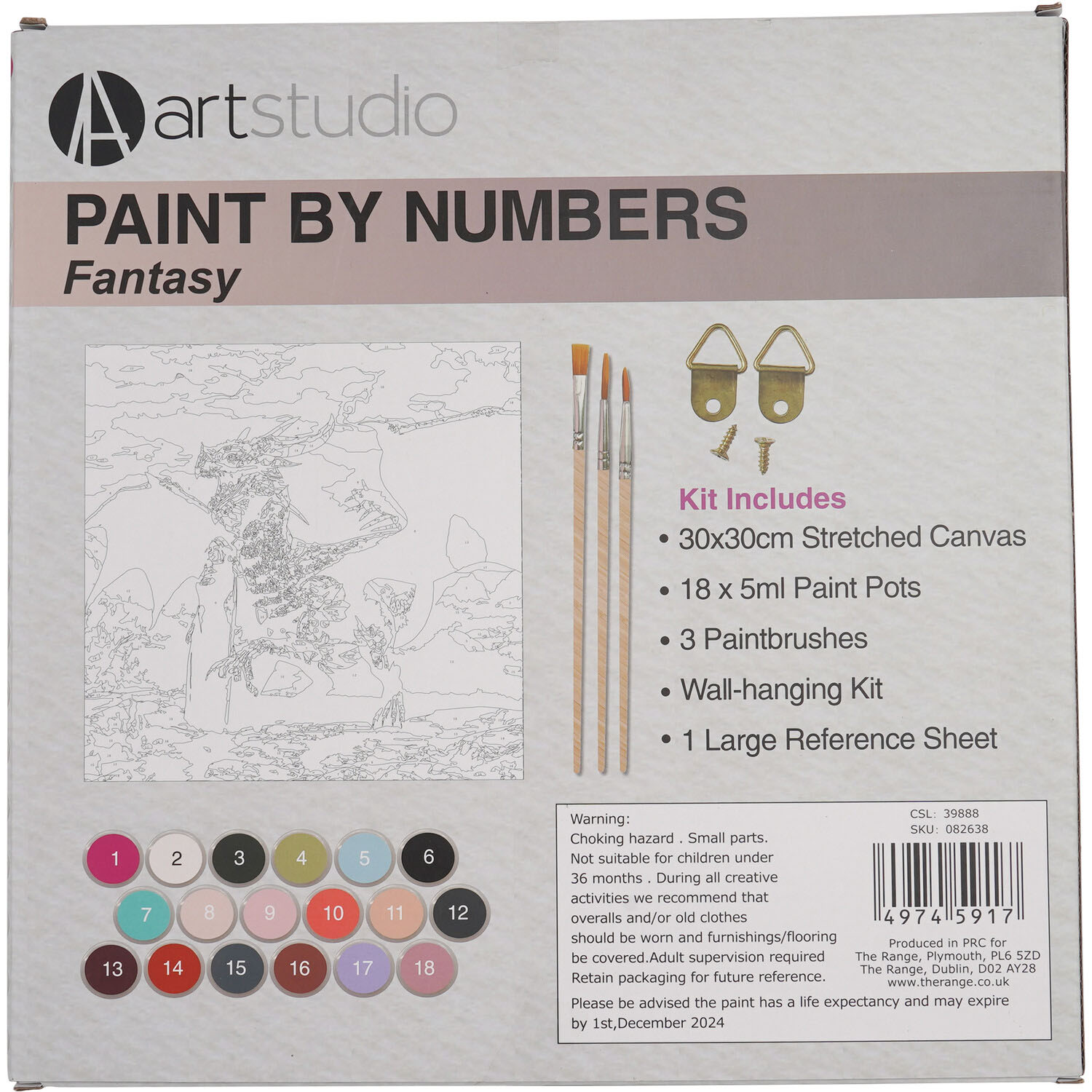Paint by Numbers Fantasy Image 6