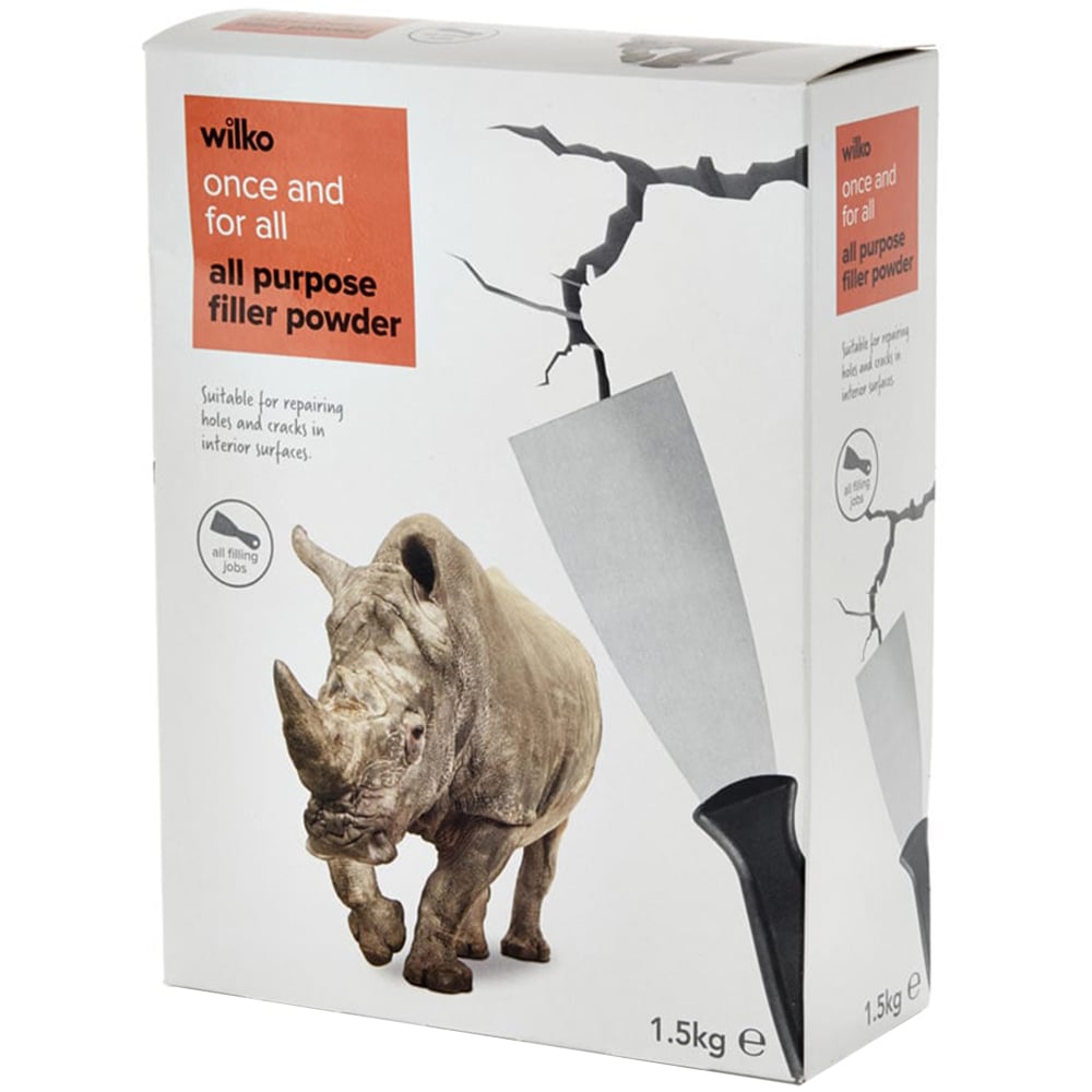 Wilko All Purpose Filler Powder 1.5kg Image 1