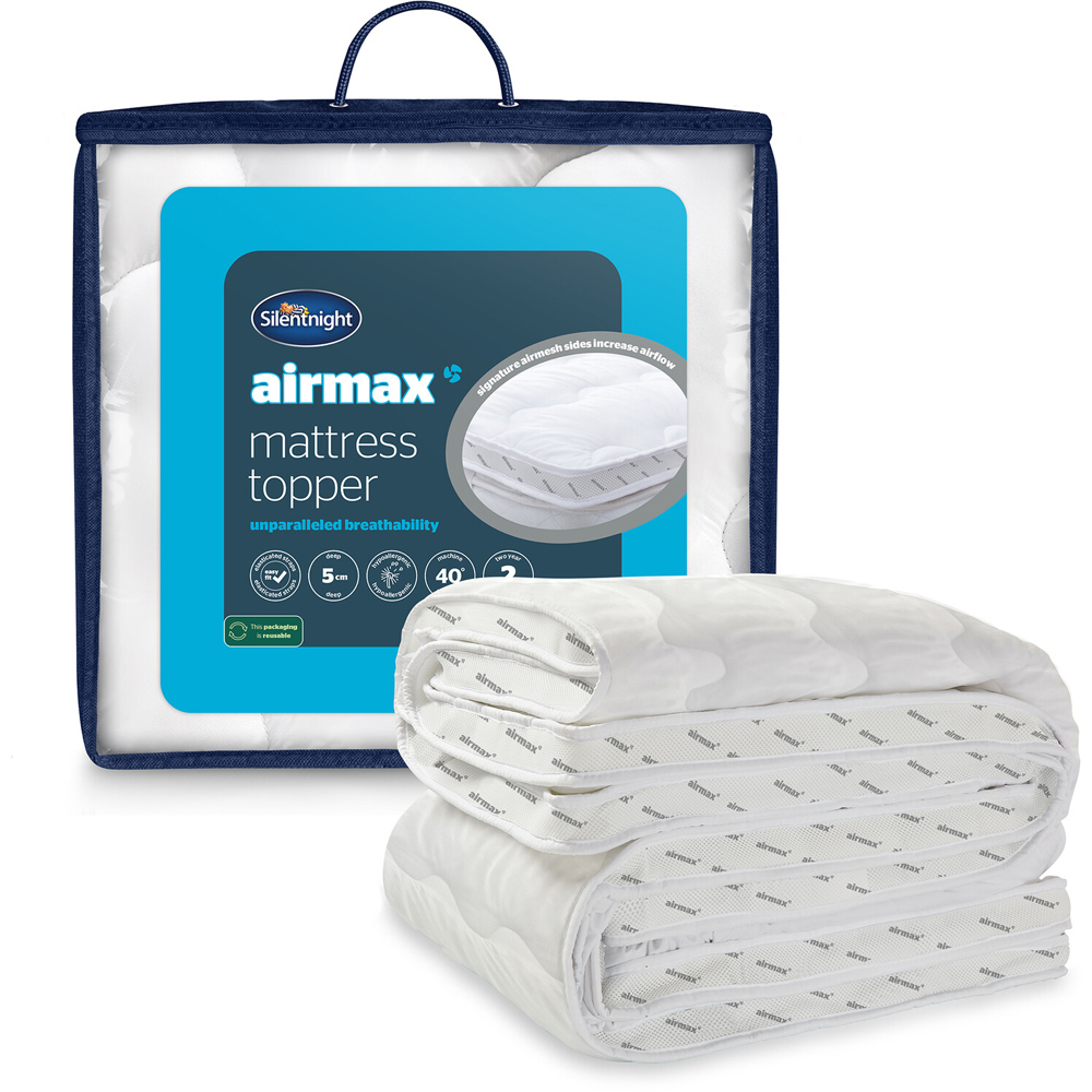 Silentnight Airmax Mattress Topper King Image 1