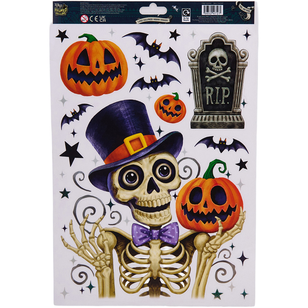 Large Halloween Window Stickers Image 2