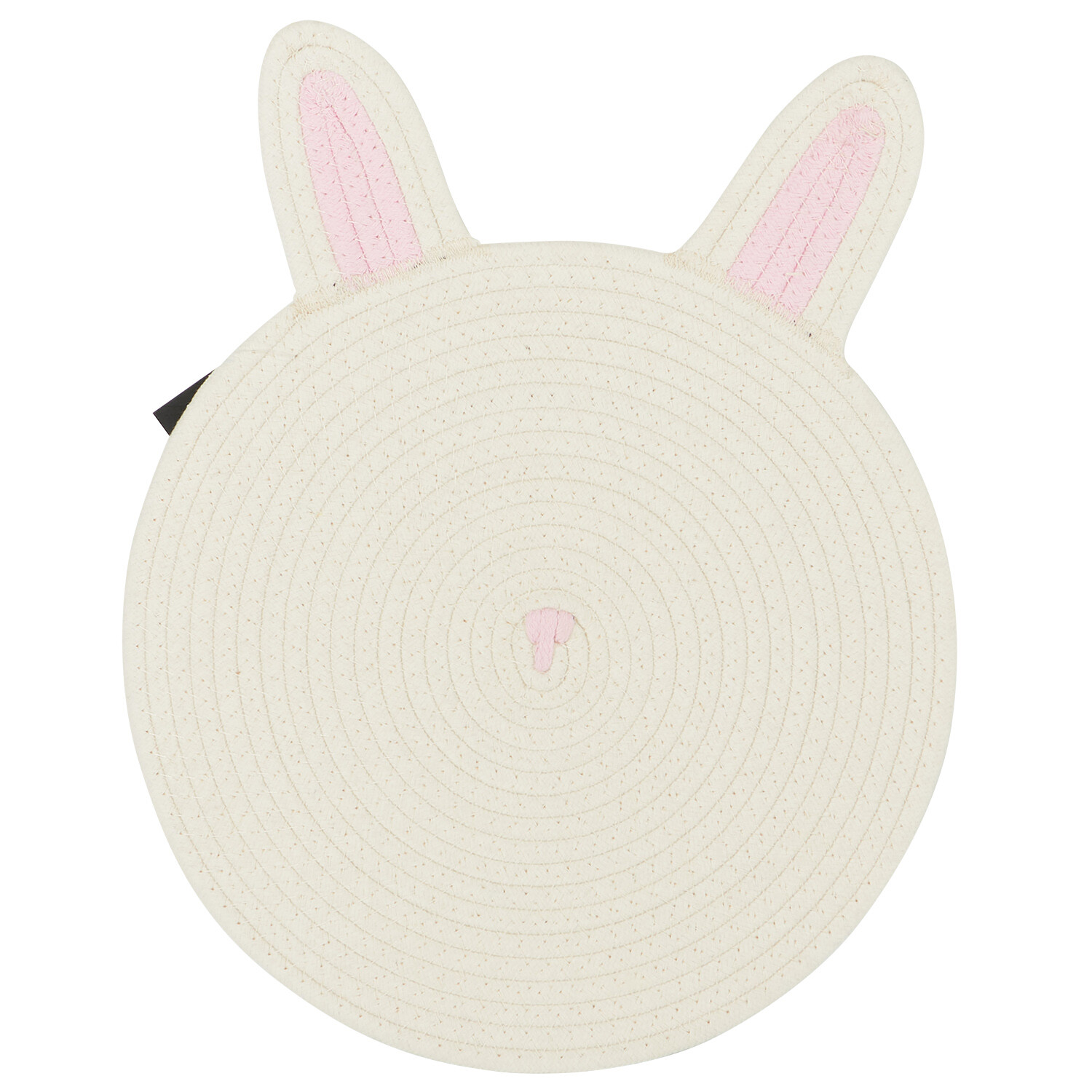 Pack of 2 Bunny Placemat - Neutral and Pink Image 4