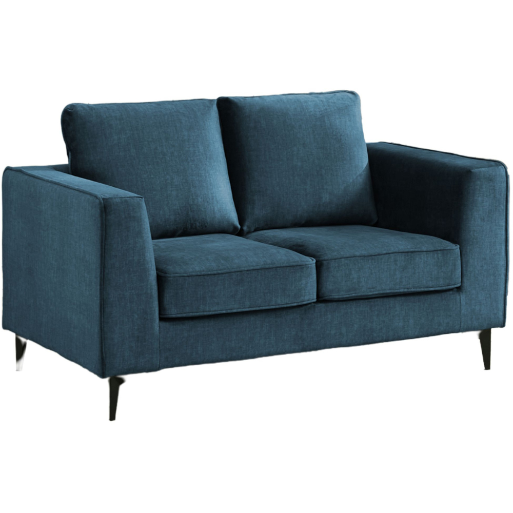 Brooklyn 2 Seater Ocean Blue Sofa Image 2