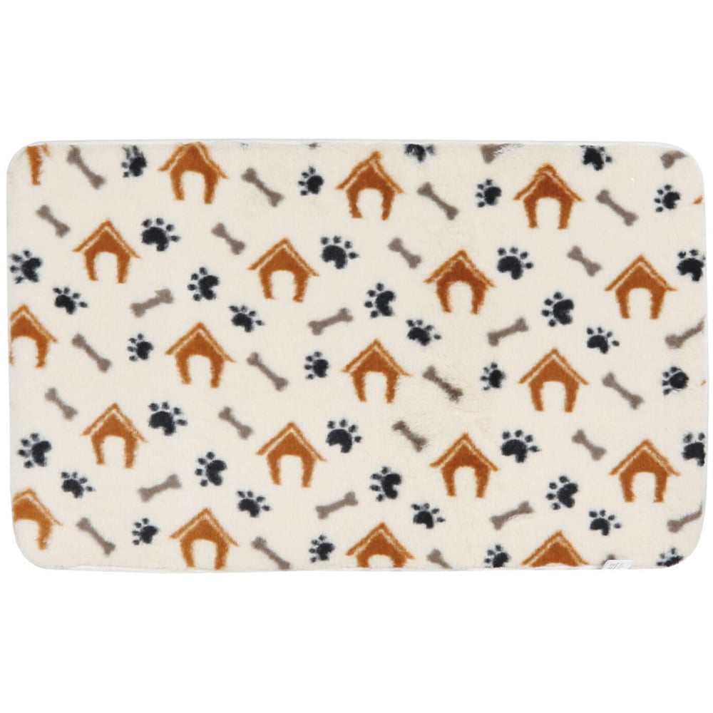 Clever Paws Patterned Memory Foam Dog Mat 80 x 50cm Image