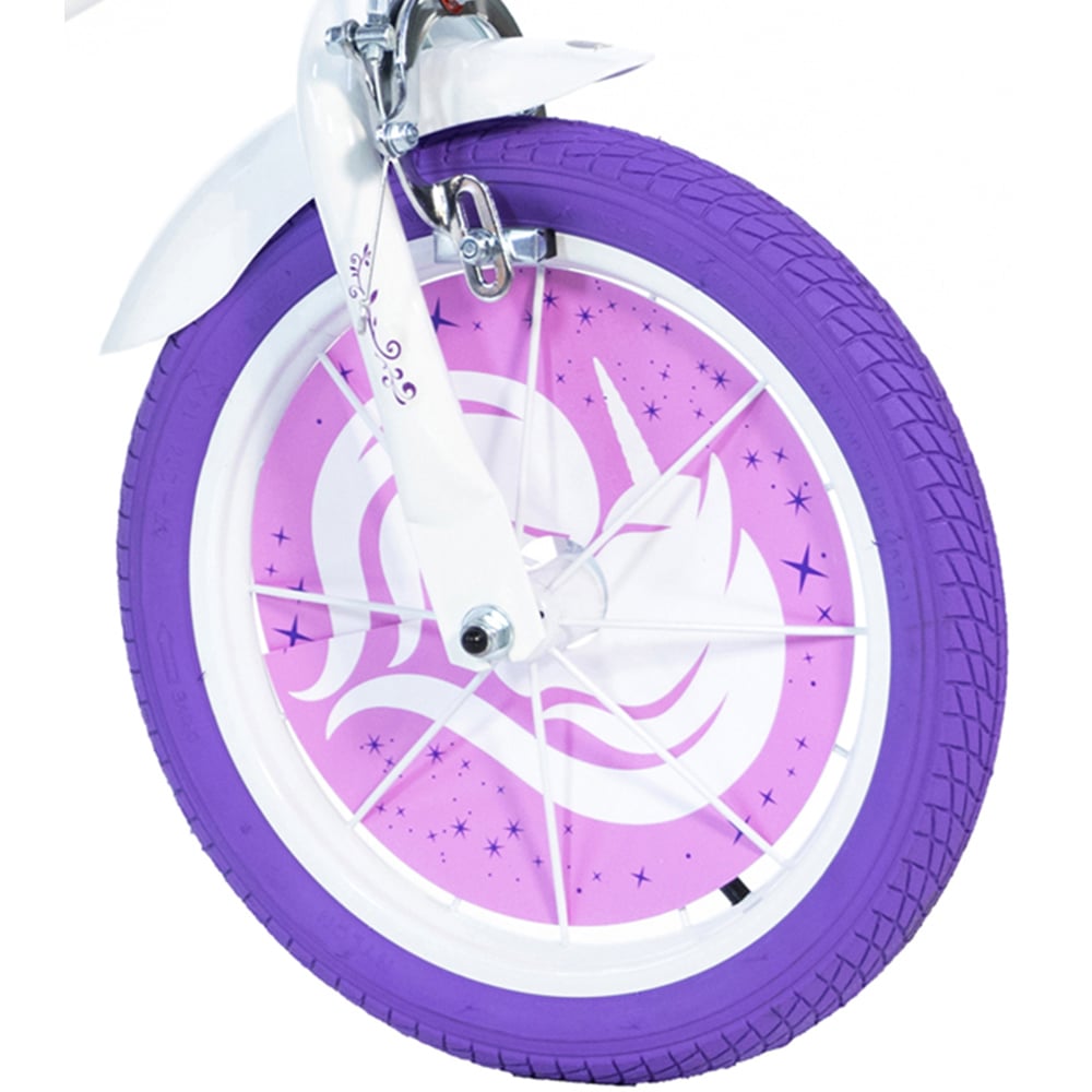 Dino Bikes Unicorn Academy 16 inch Kids Bicycle Image 3