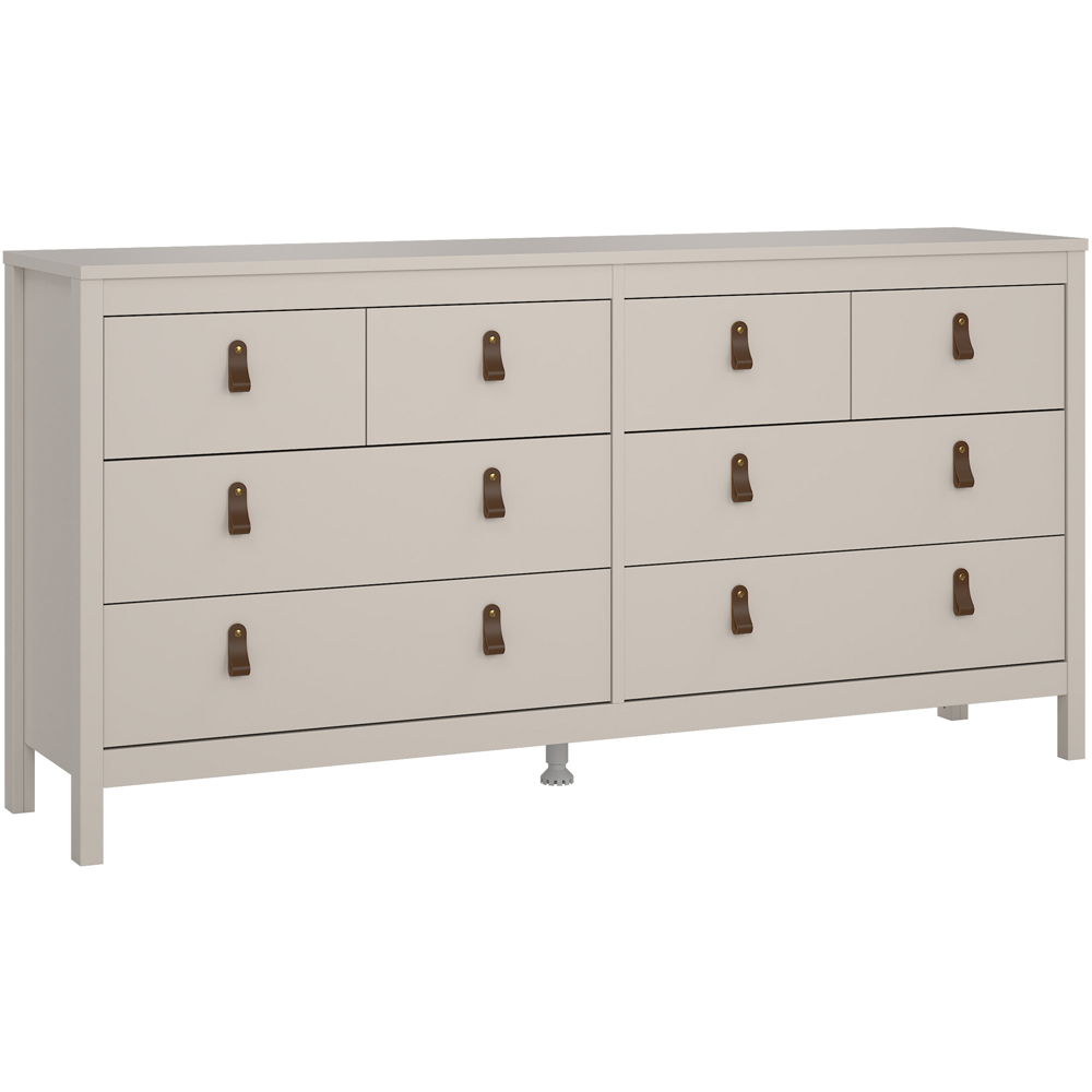 Florence Barcelona 8 Drawer Cashmere Double Dresser Image 2