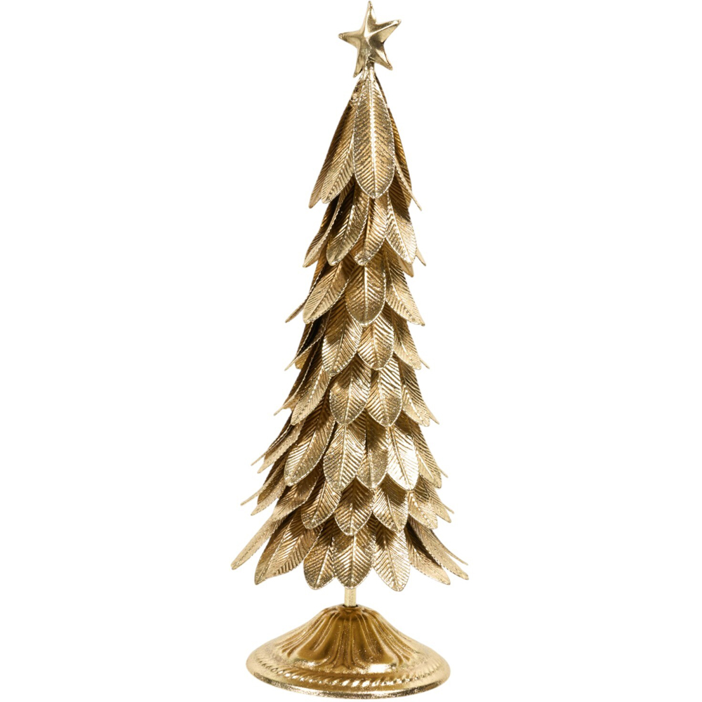 Holiday Tree Decoration Golden Image 4