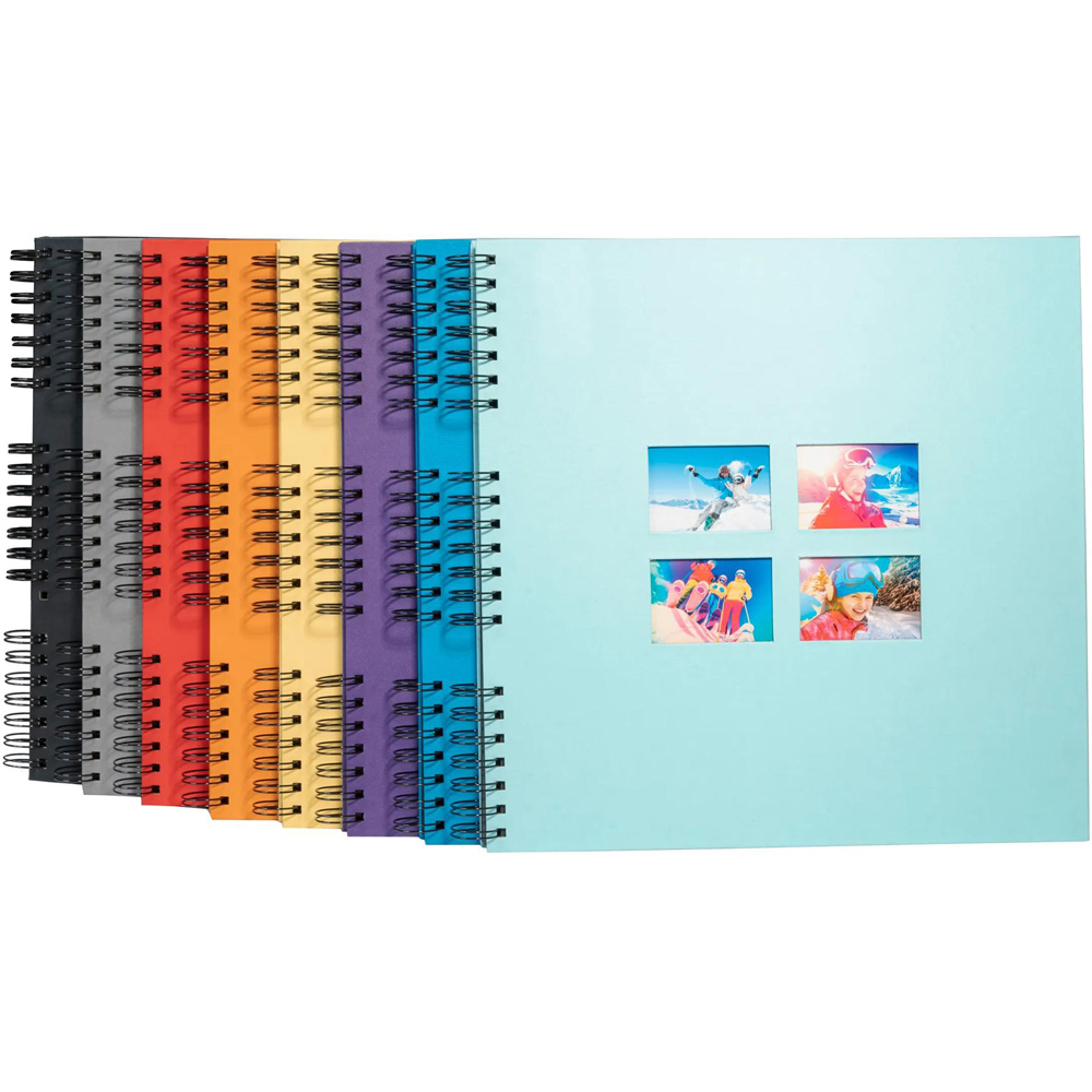 Exacompta Milano Black Wirebound Photo Album 60 Pages 360 Photos Image 7