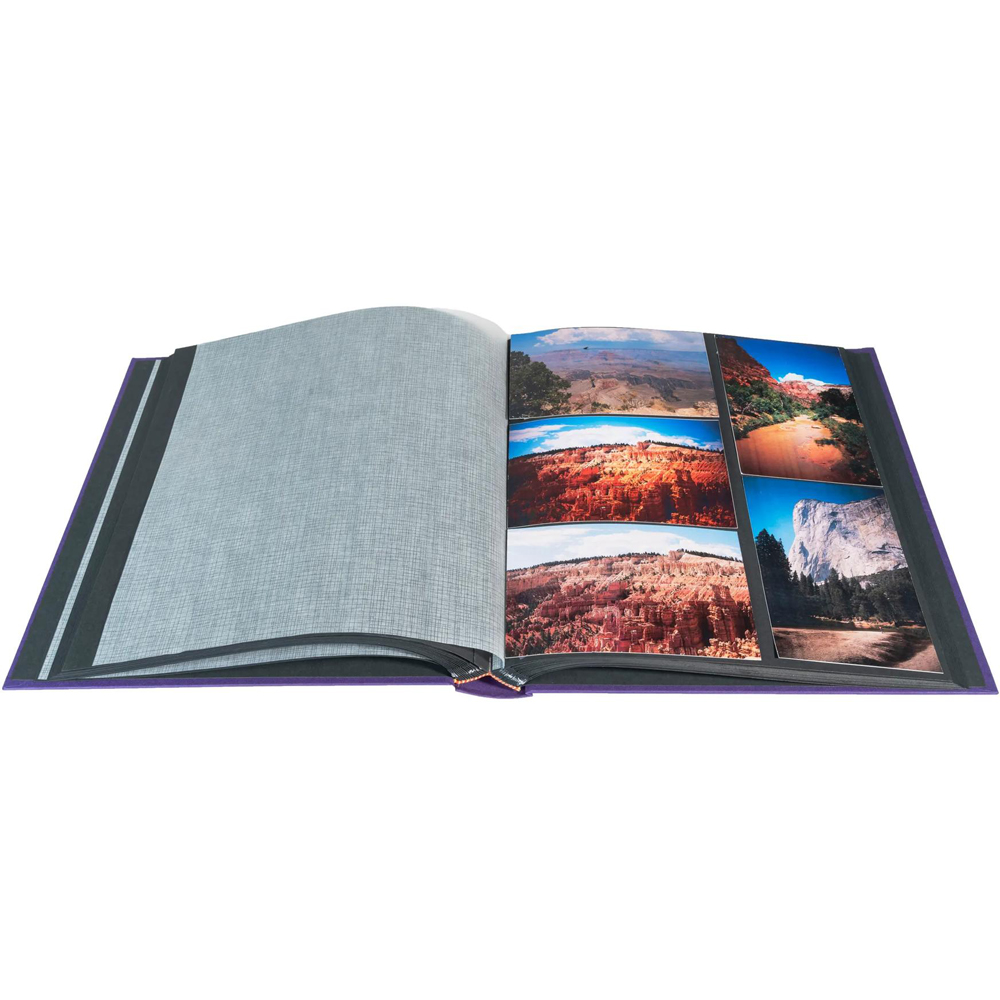 Exacompta Japan Purple Photo Album 60 Sheets 300 Photos Image 6