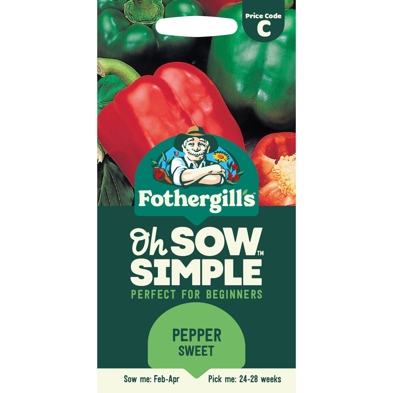 Pepper Sweet Seeds Image 1