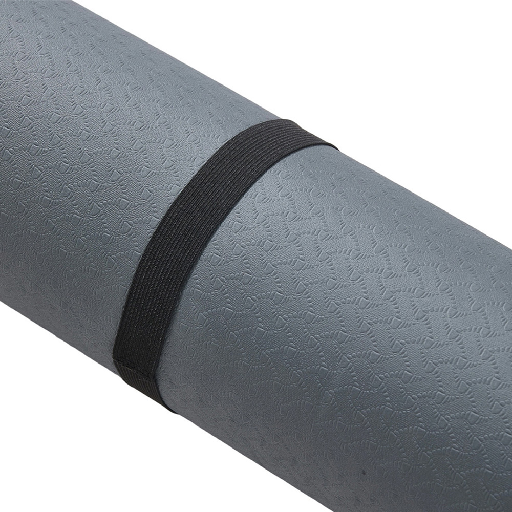H&O Direct Grey Non Slip Yoga Mat 6mm Image 5