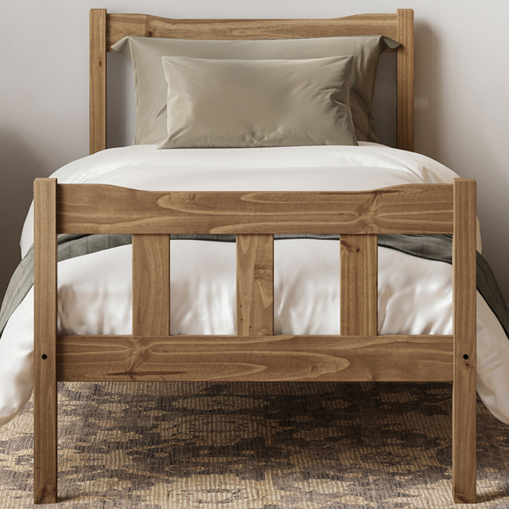 Havana Single Pine Bed Frame Image 1