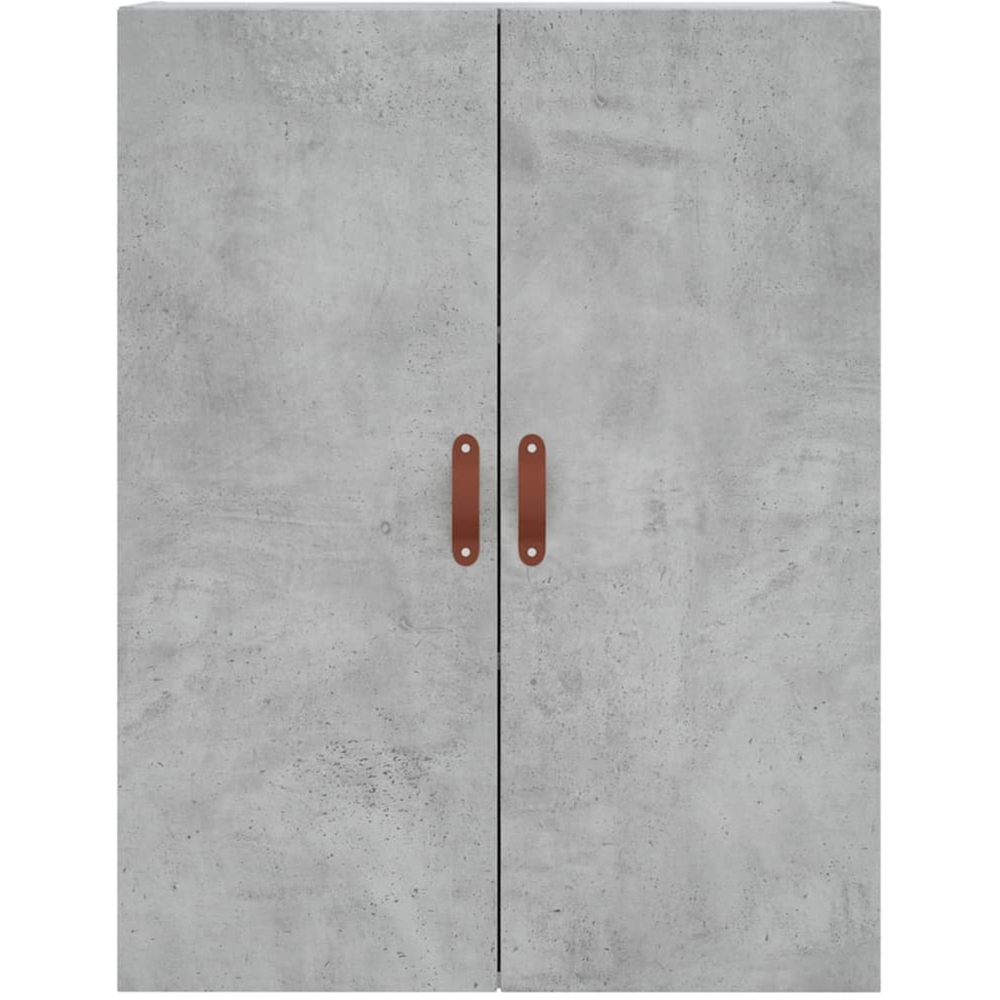 vidaXL 2 Door Concrete Grey Wall Mounted Cabinet Image 7