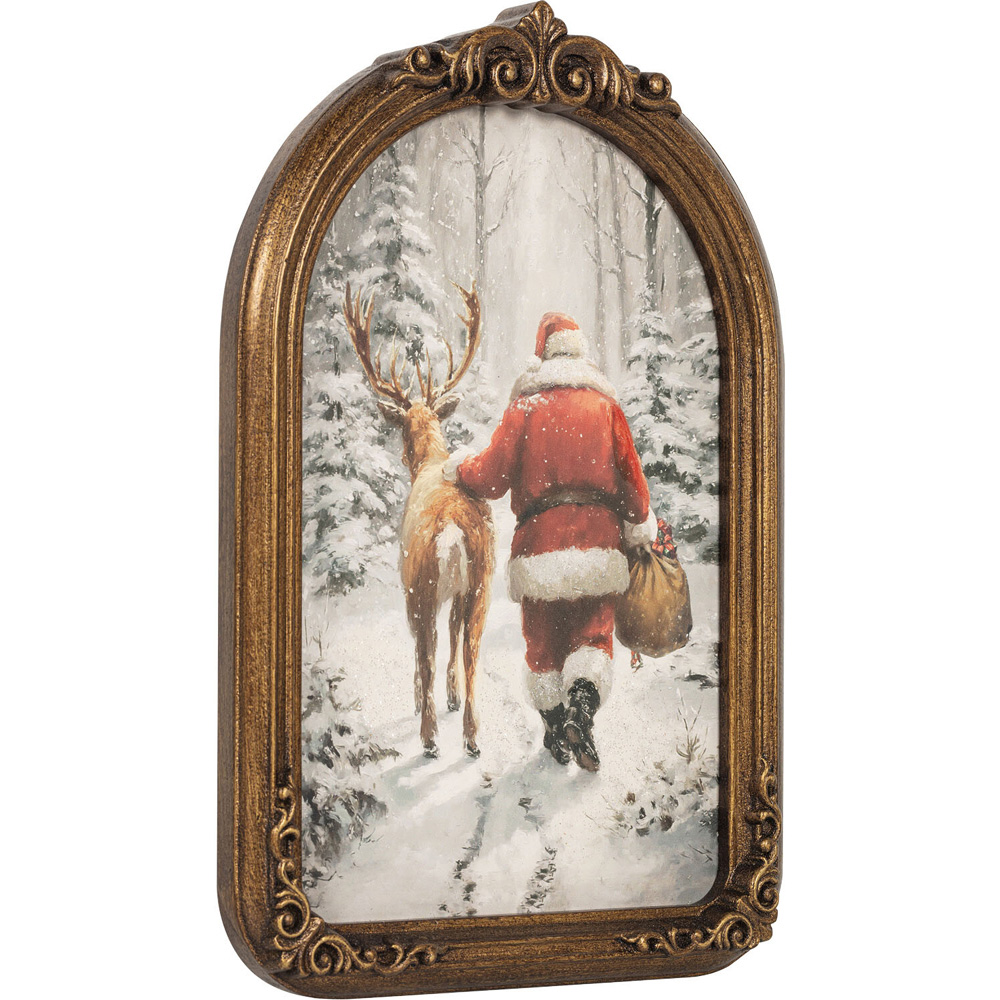 Ornate Vintage Christmas Framed Print Image 5