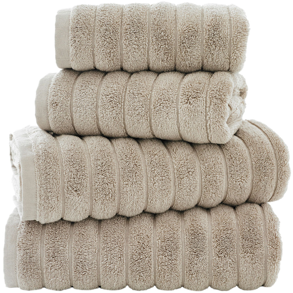 The Lyndon Company Catalonia Mushroom Hand Towel 2 Pack Image