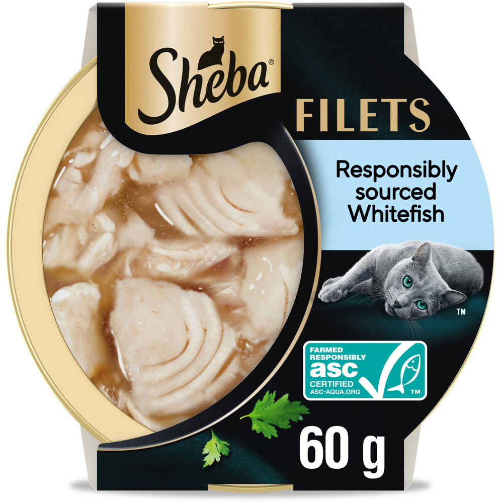 Sheba Fillets Cat Food Whitefish Image 2