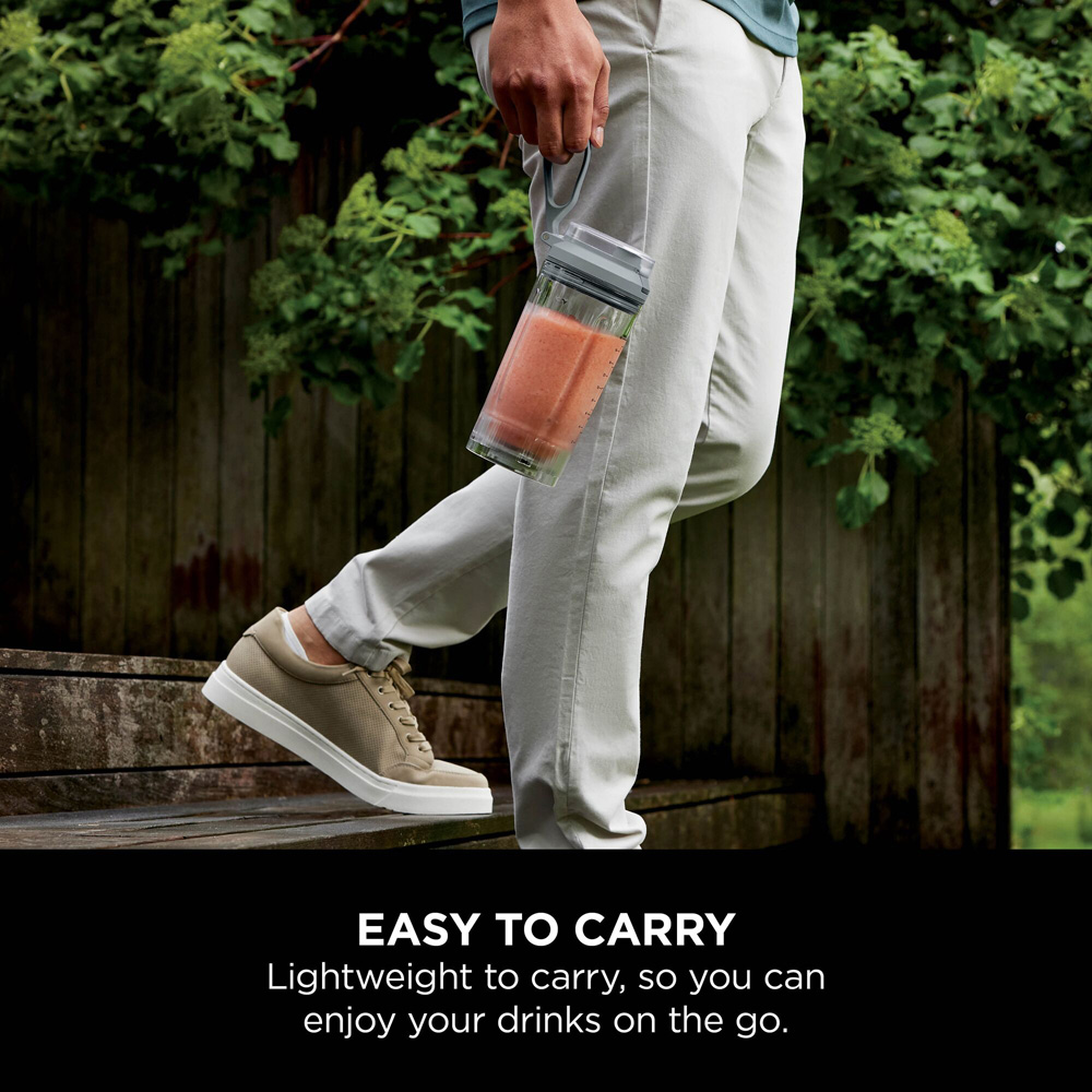 Ninja BC251UKSL Blast Max Silver Portable Blender 570ml Image 6