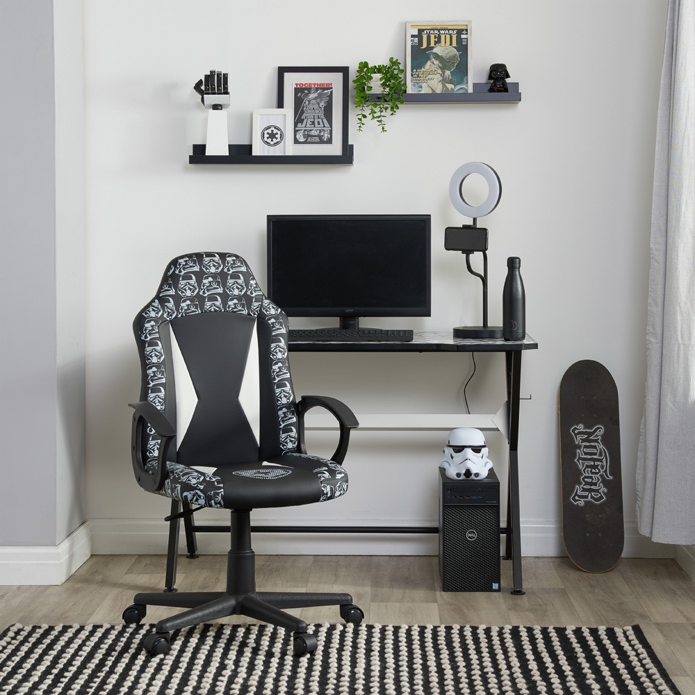 Disney Stormtrooper Patterned Gaming Chair Image 8