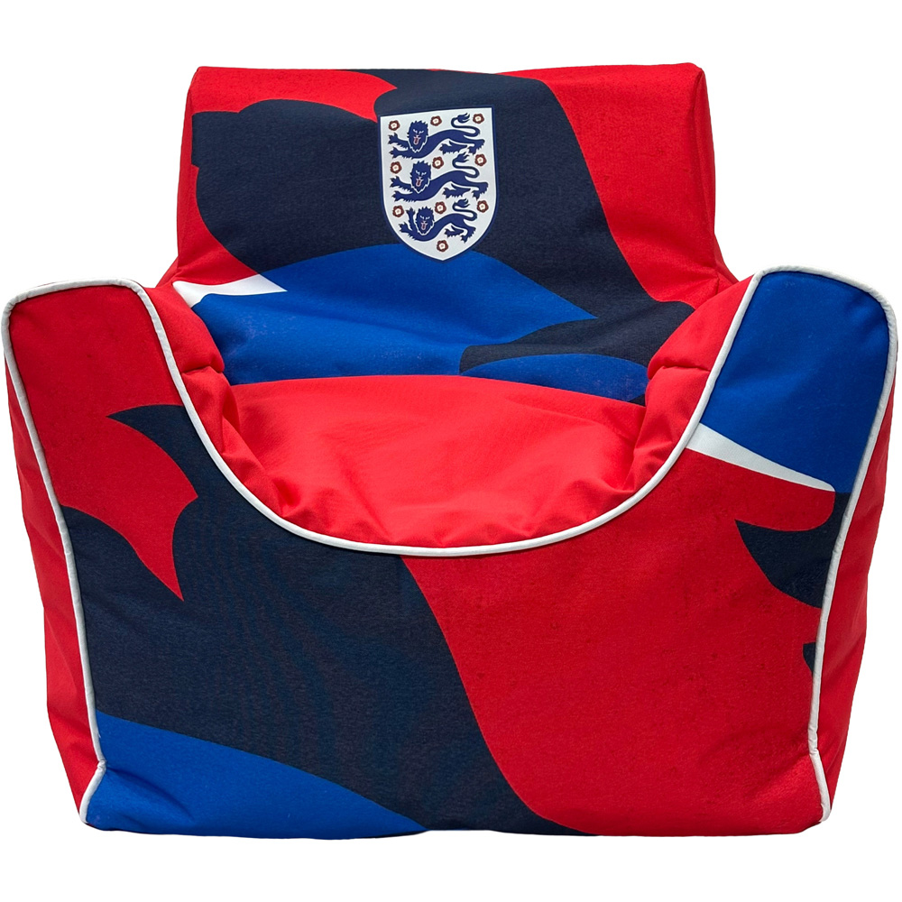 Kaikoo England FA Football Red Print Base Funzee Seat Image 2