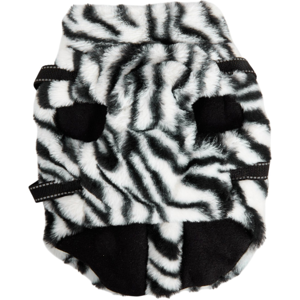 Fluffy Harness Dog Coat L Image 8