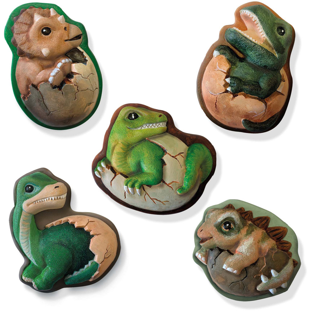 SES Creative Casting and Painting and Scratch 2-in-1 Dinosaurs Set Image 3