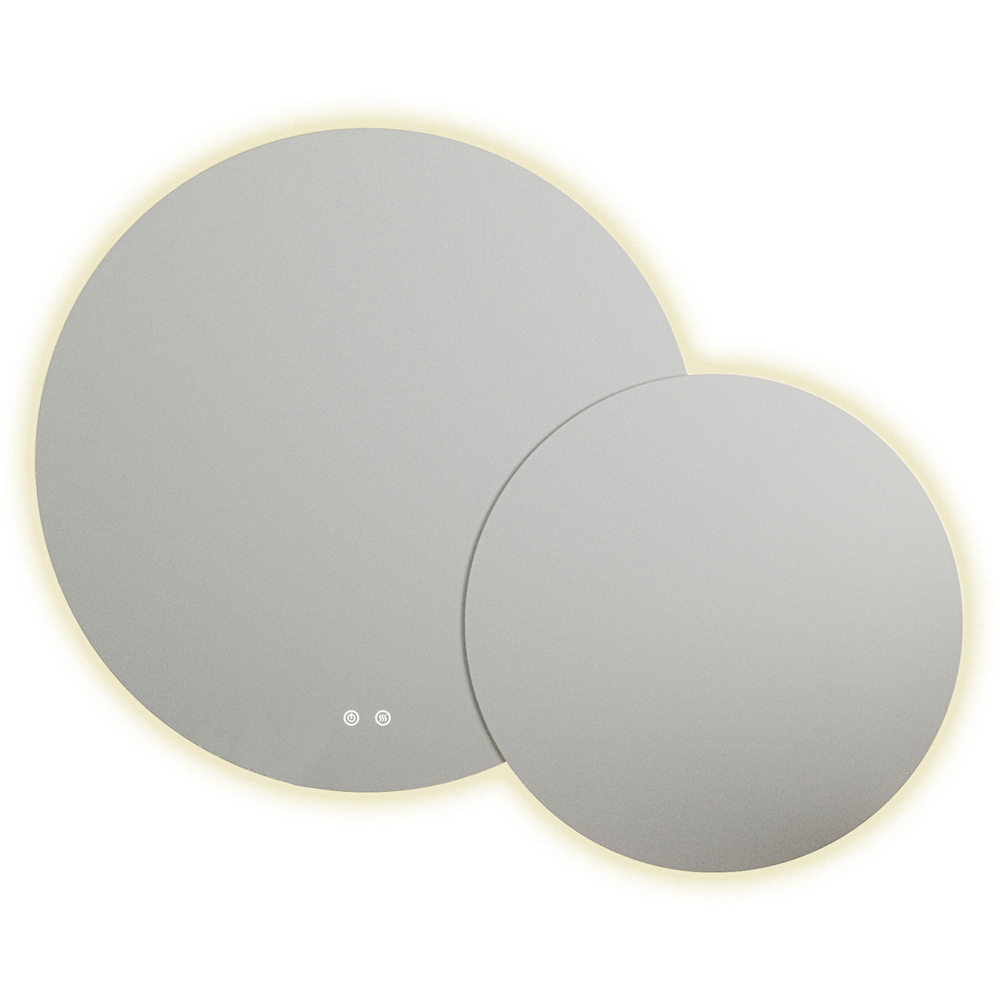 Sorrelis Elara Tunable LED Frameless Mirror 90 x 120cm Image 1