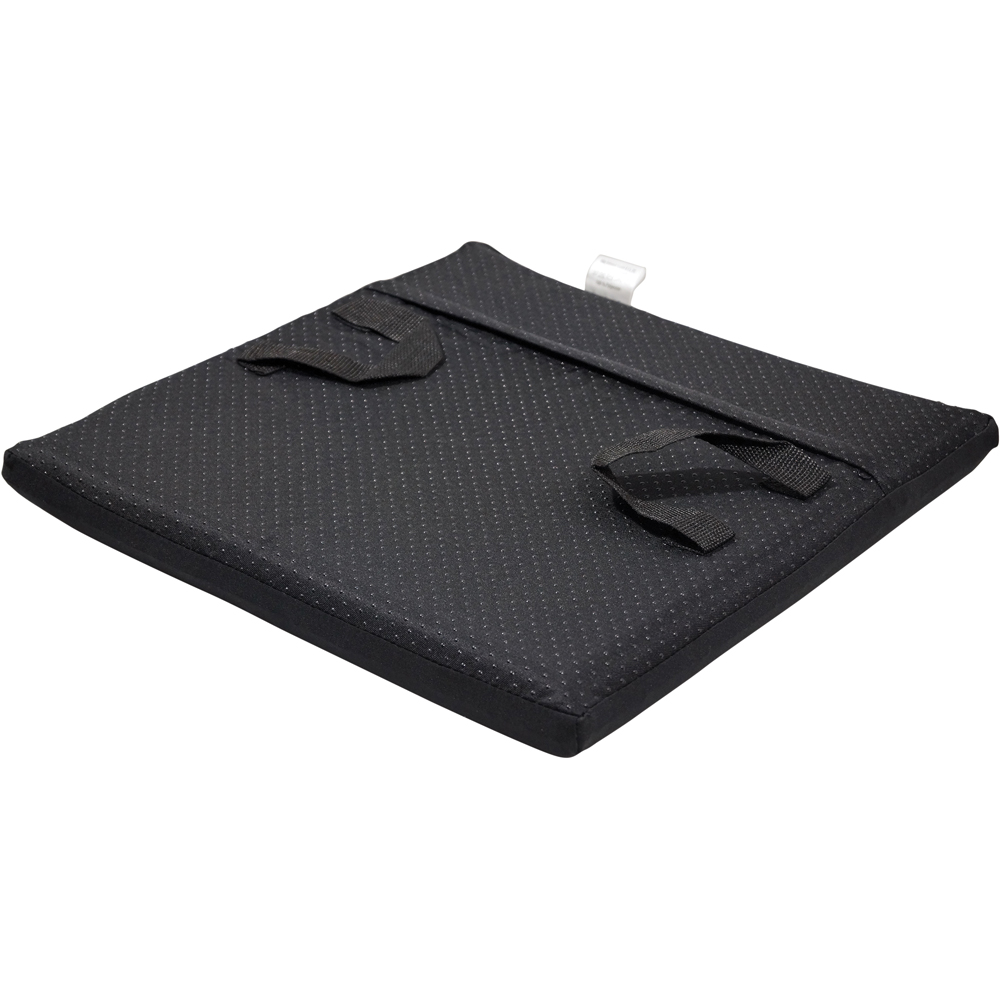 Aidapt Black Gel Wheelchair Seat Cushion with Memory Foam Image 2