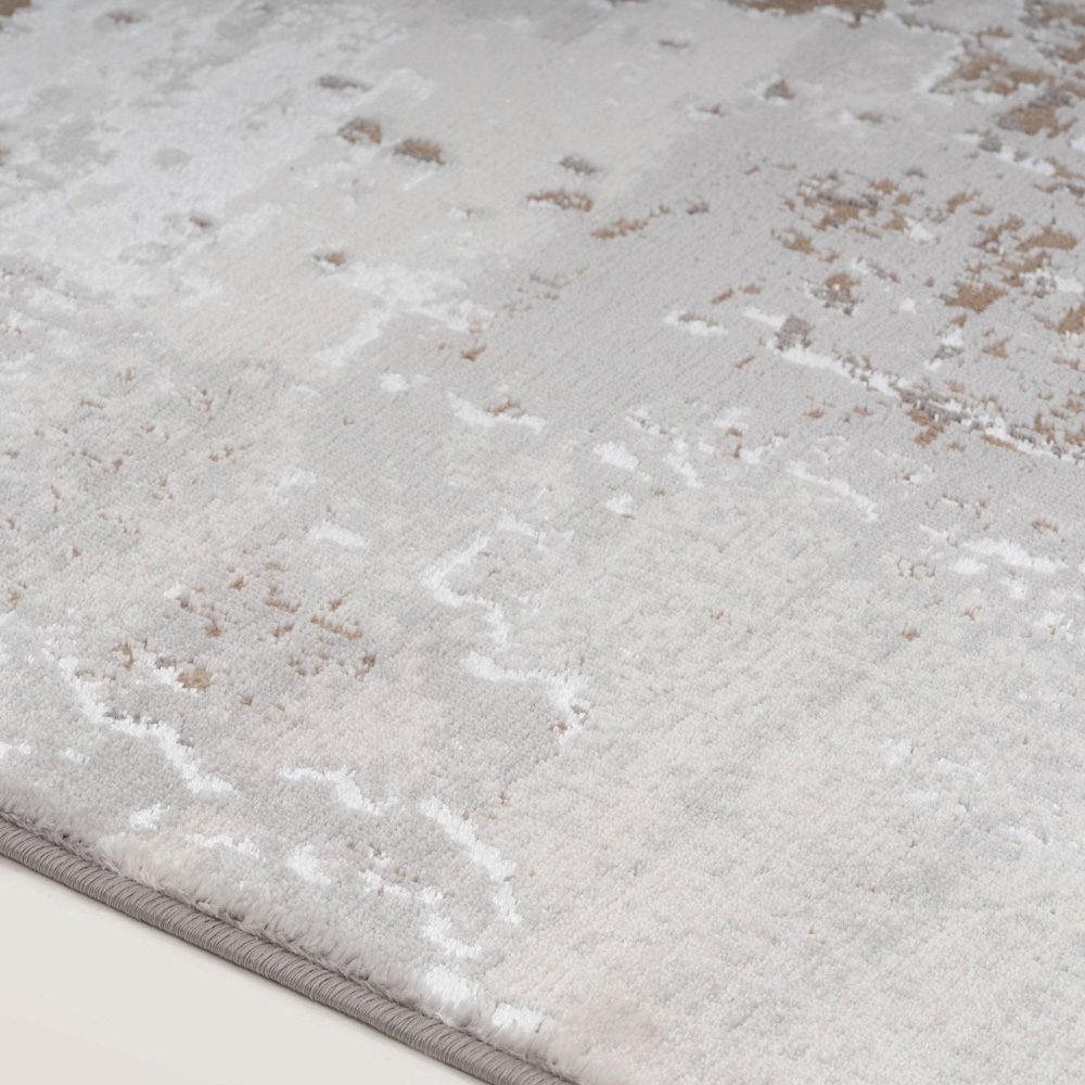 Kukoon Hatton Grace Beige Distressed Rug 160 x 230cm Image 4