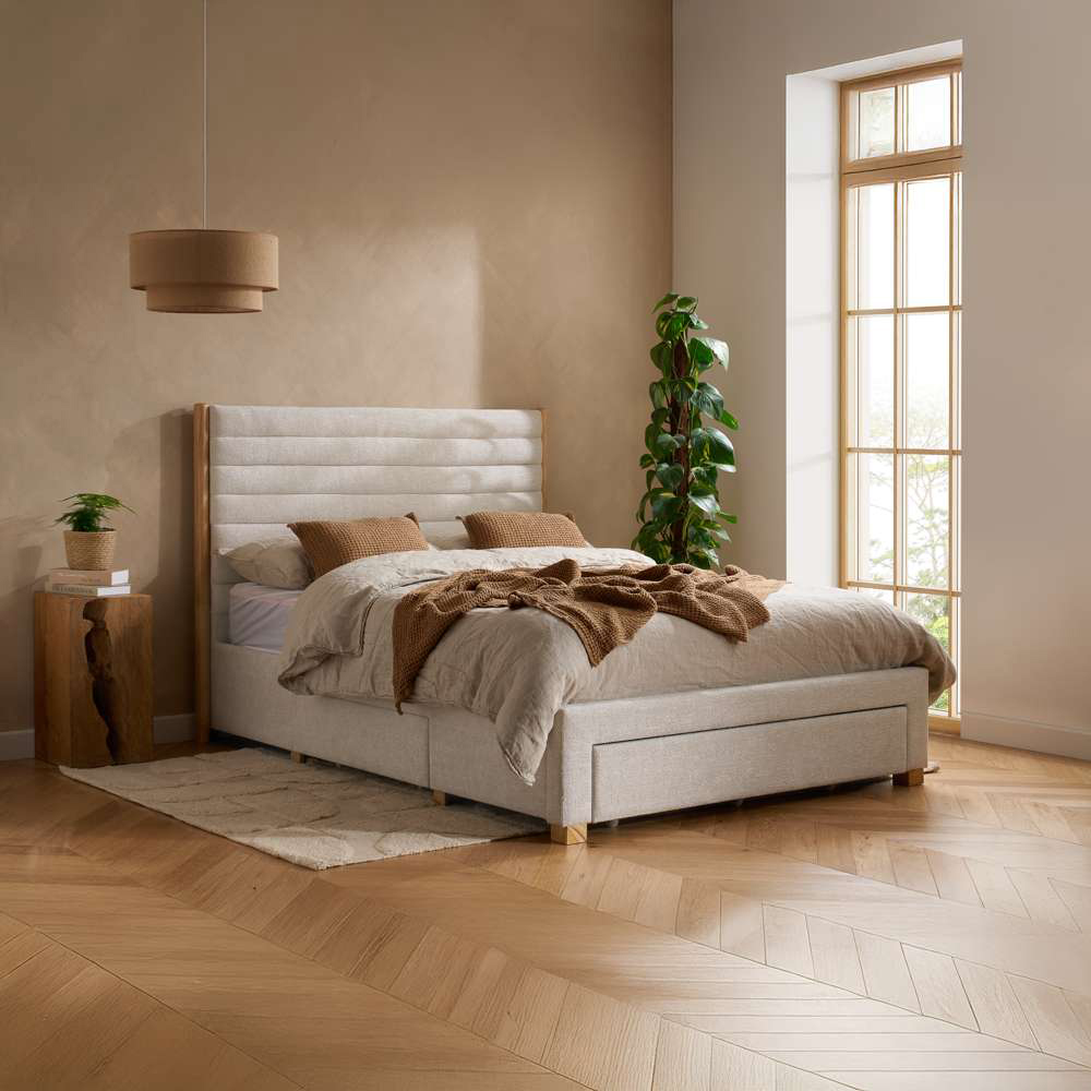 Birlea Arabella Double Grey Velvet Bed Image 8